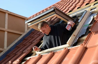 Pose de fenêtres de toit Velux à Offignies